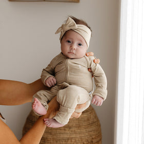 Baby Headband - Stone