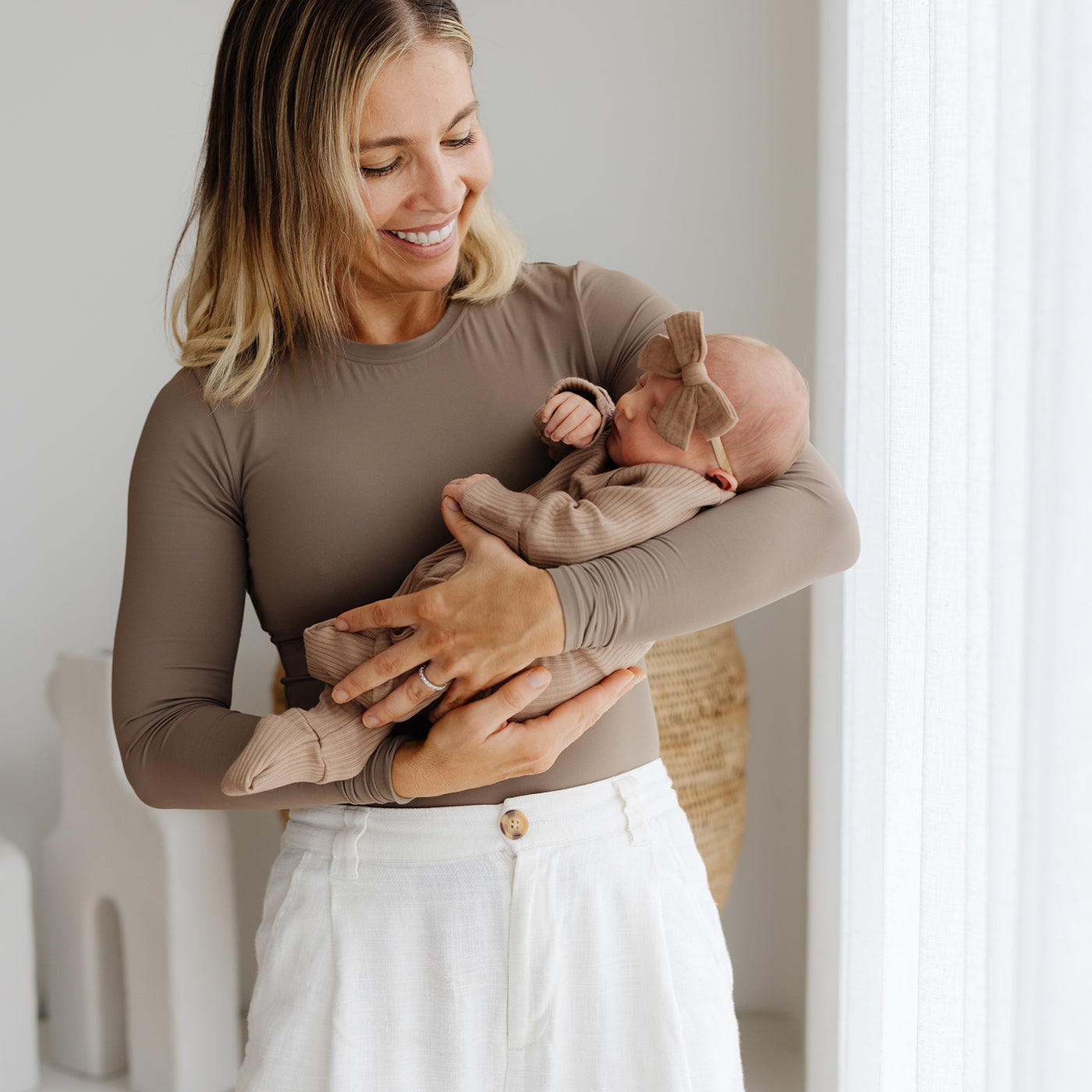 Baby Onesie - Chocolate