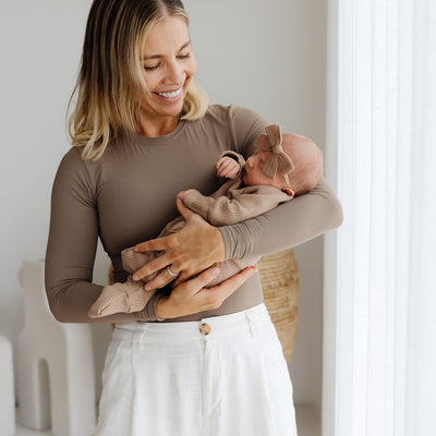 Baby Onesie - Chocolate