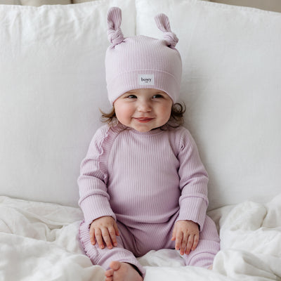 Baby Frill Onesie - Lilac