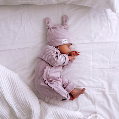 Baby Frill Onesie - Lilac