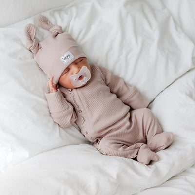 Baby Frill Onesie - Rose