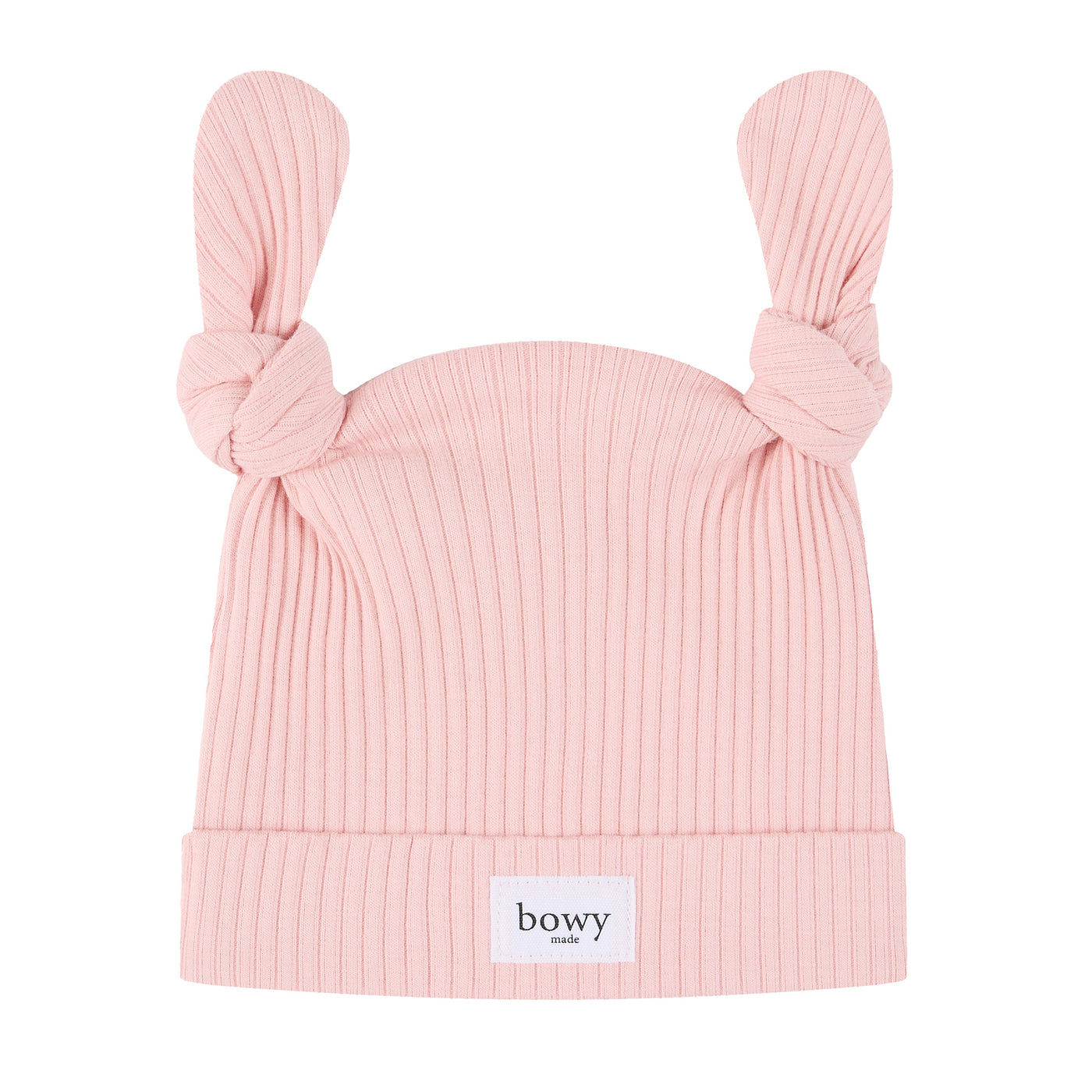 Double Knot Beanie - Dusty Pink