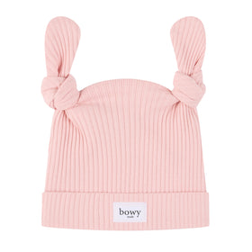 Double Knot Beanie - Dusty Pink