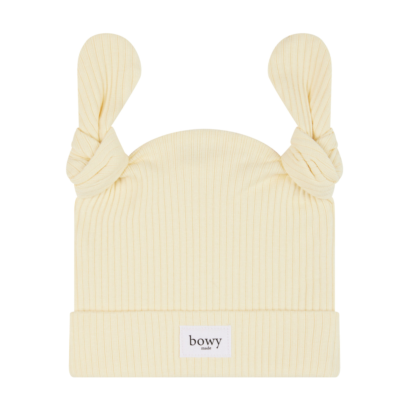 Double Knot Beanie - Lemon
