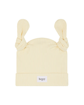 Double Knot Beanie - Lemon