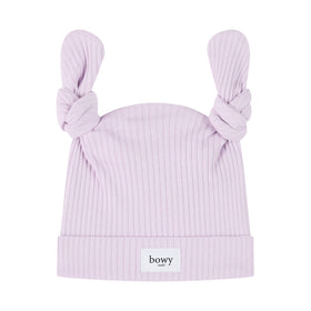 Double Knot Beanie - Lilac