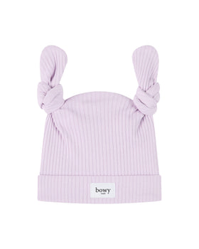 Double Knot Beanie - Lilac