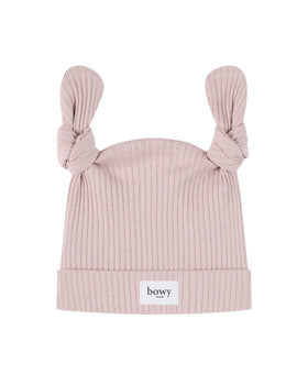 Double Knot Beanie - Rose
