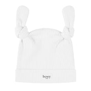 Double Knot Beanie - White
