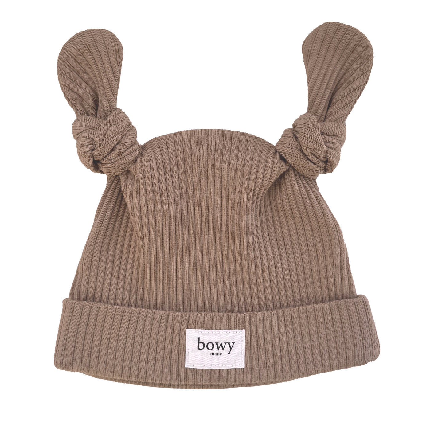 Double Knot Beanie - Chocolate