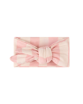 Baby Headband - Pink Musk Stripe