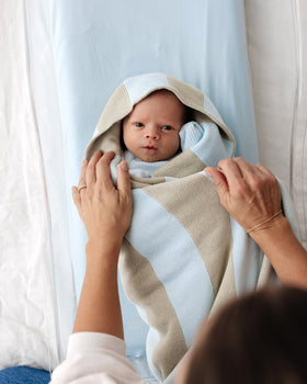 Knit Blanket - Tallow