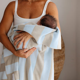 Knit Blanket - Tallow