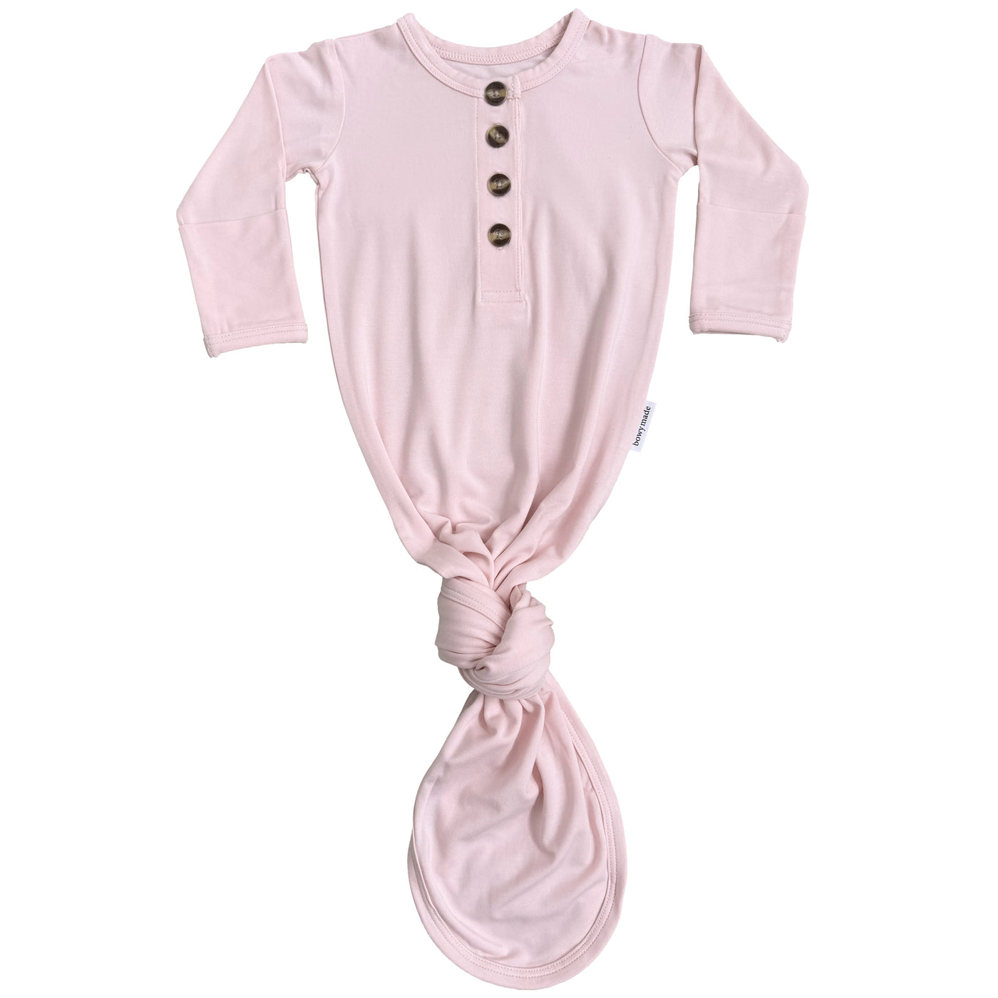 Baby Knotted Gown - Floss