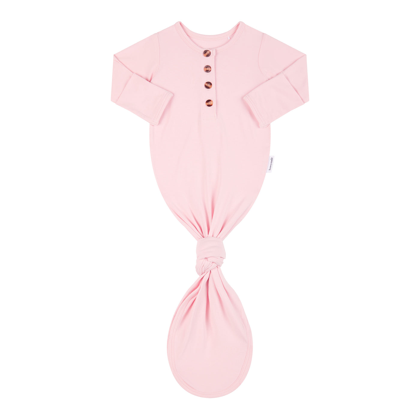 Baby Knotted Gown - Floss