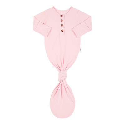Baby Knotted Gown - Floss