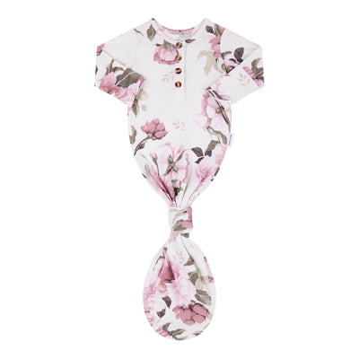 Baby Knotted Gown - Iris