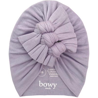 Bowy Baby Turban - Lilac
