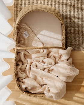 Muslin Bubble Blanket - Cream
