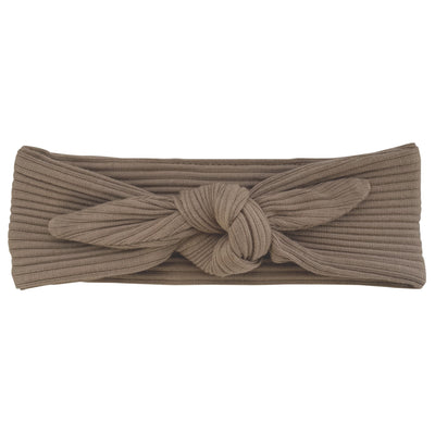 Ribbed Headband - Chocolate