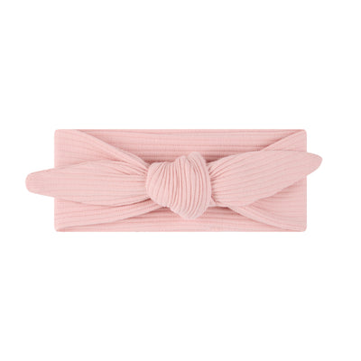 Ribbed Headband - Dusty Pink