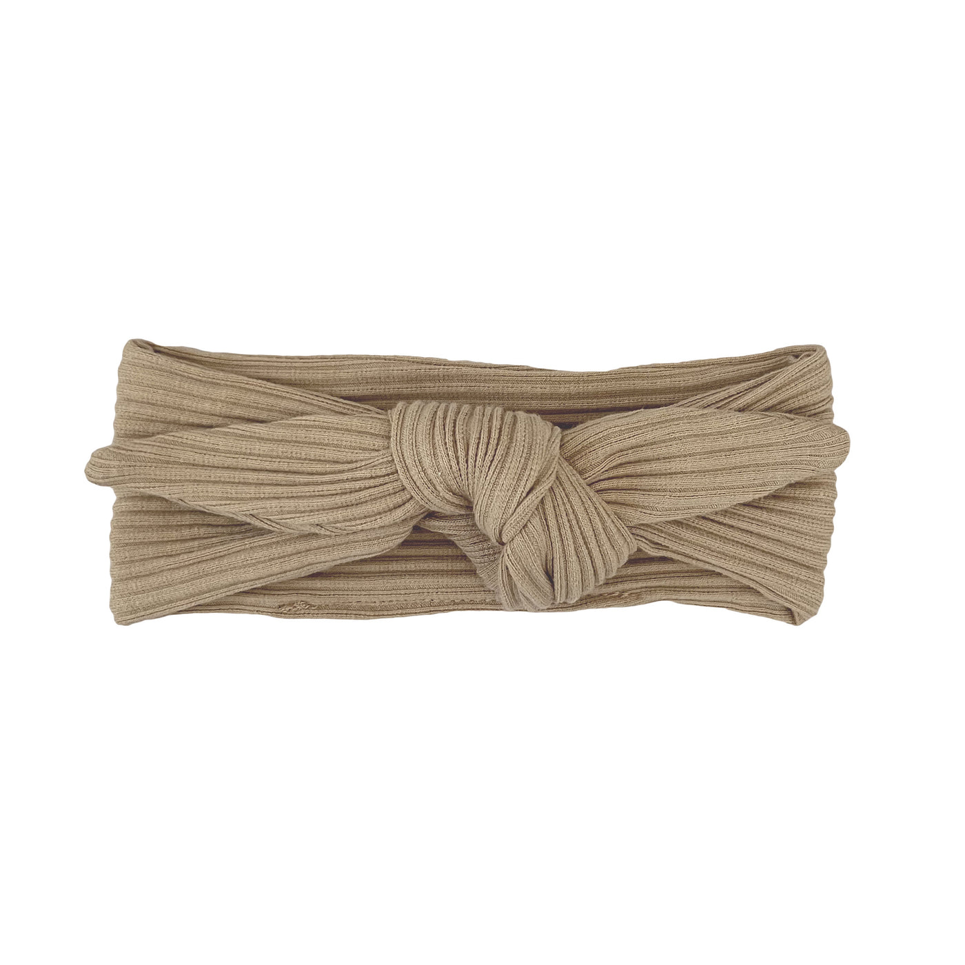 Ribbed Headband - Coffee