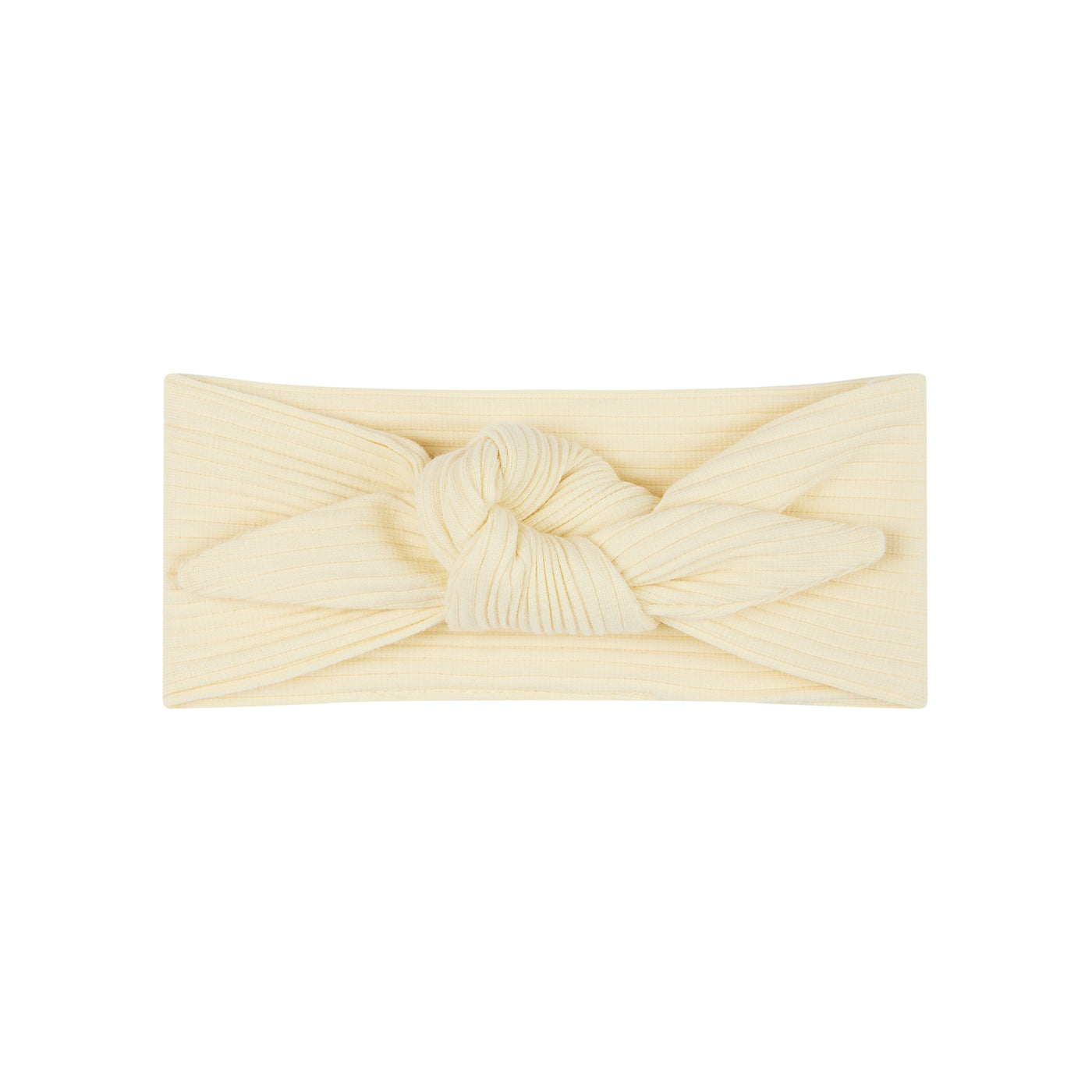 Ribbed Headband - Lemon