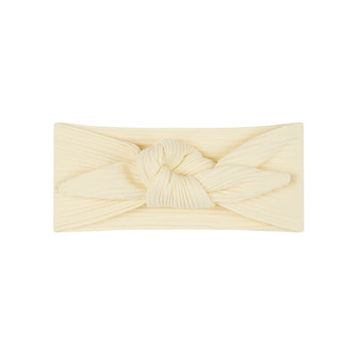 Ribbed Headband - Lemon