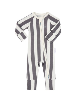 SoftLuv Onesie - Slate Stripe