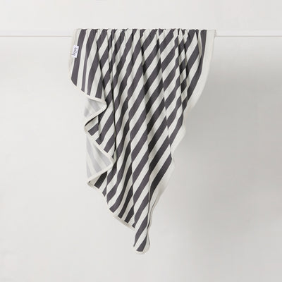 Baby Swaddle - Slate Stripe