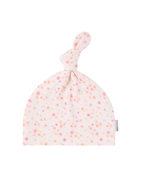 Top Knot Beanie - Bloom