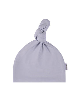 Top Knot Beanie - Lilac