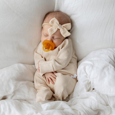 Baby Bow Headband 2pc - Cedar & Oat