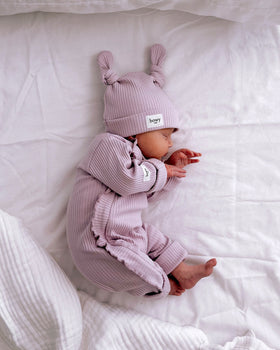 Baby Frill Onesie - Lilac