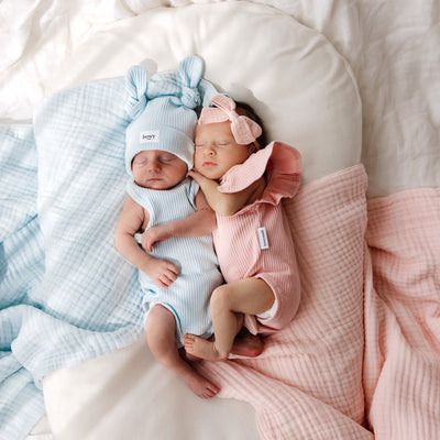 Baby Summer Frill Onesie - Dusty Pink