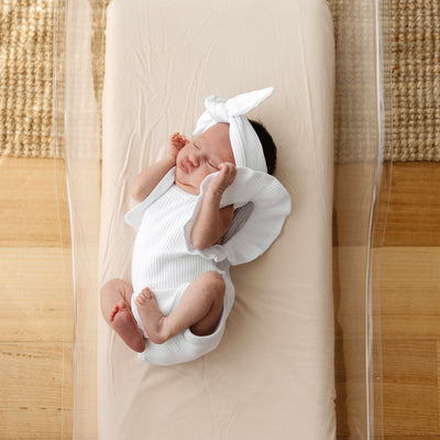 Baby Summer Frill Onesie - White
