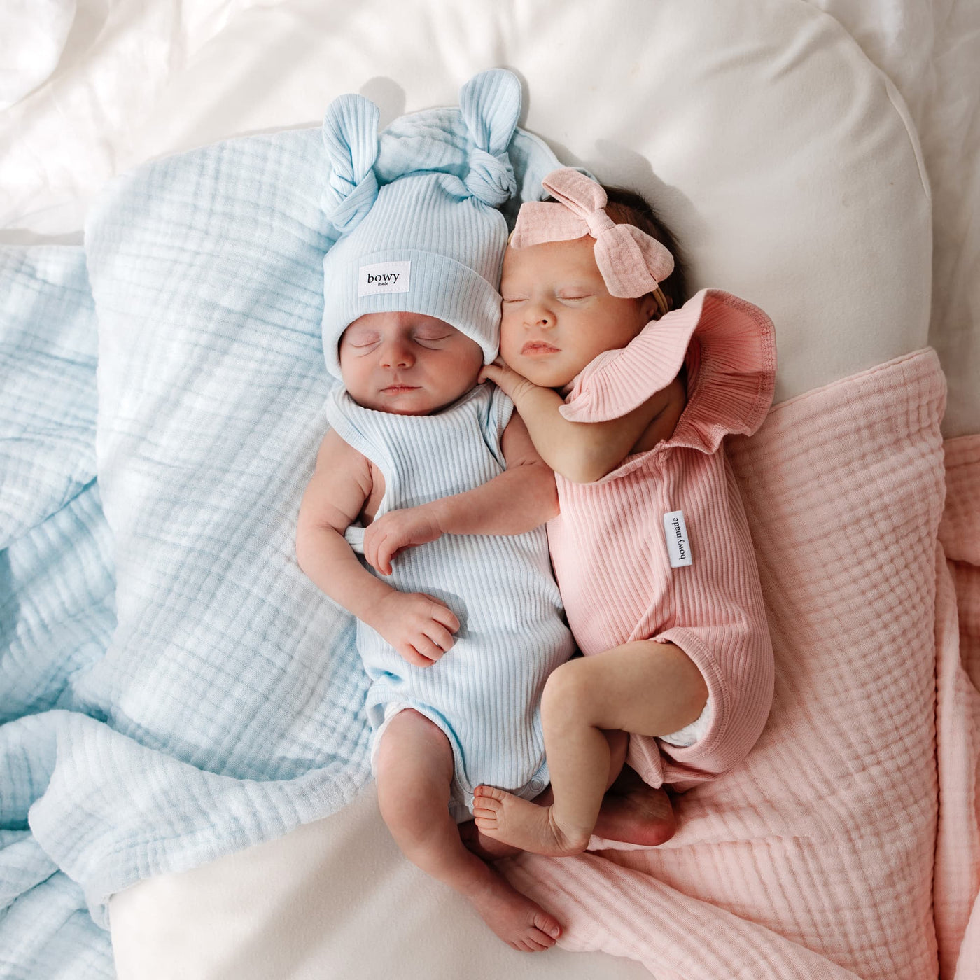 Baby Summer Onesie - Powder Blue