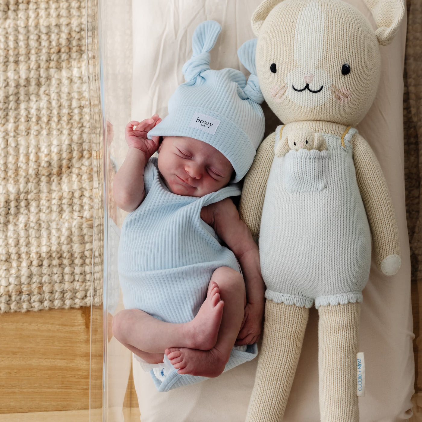 Baby Summer Onesie - Powder Blue