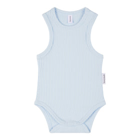 Baby Summer Onesie - Powder Blue