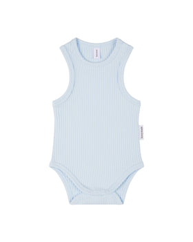 Baby Summer Onesie - Powder Blue