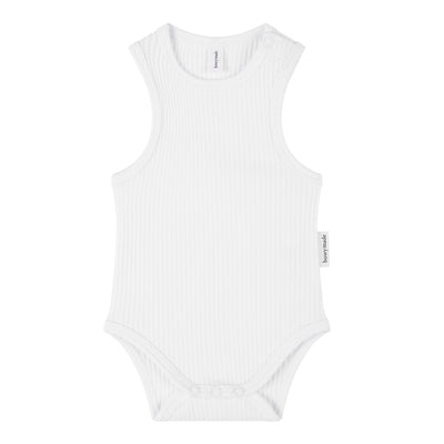Baby Summer Onesie - White