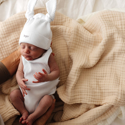 Baby Summer Onesie - White