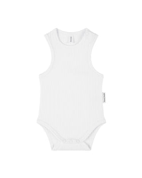 Baby Summer Onesie - White