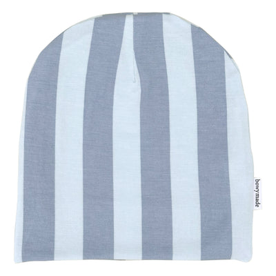 Bowy Slouch Beanie - Blue Jay Stripe