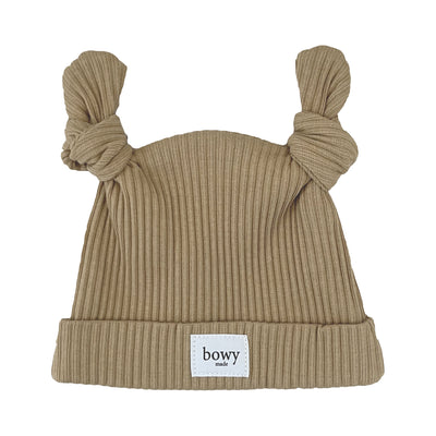 Double Knot Beanie - Coffee
