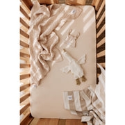 Fitted Cot Sheet - Cream