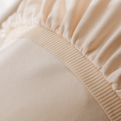 Fitted Cot Sheet - Cream