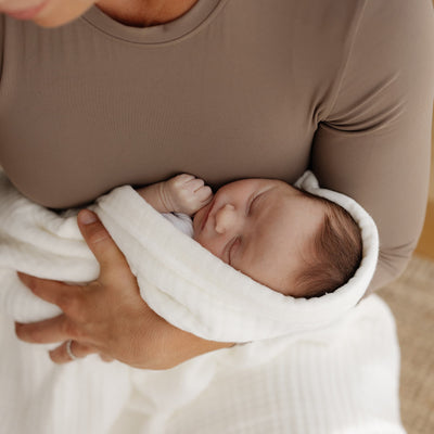 Muslin Bubble Blanket - Vanilla