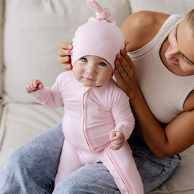 Top Knot Beanie - Floss